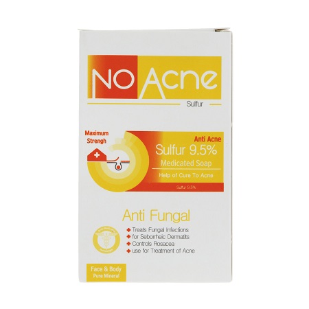 صابون شستشو نو آکنه حاوی 9.5 درصد گوگرد